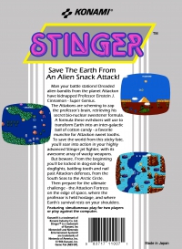 NES - Stinger Box Art Back