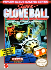 NES - Super Glove Ball Box Art Front