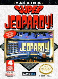 NES - Super Jeopardy Box Art Front