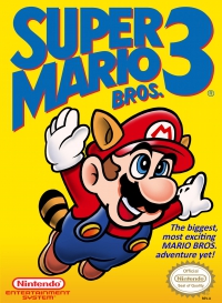 NES - Super Mario Bros 3 Box Art Front
