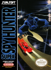 NES - Super Spy Hunter Box Art Front