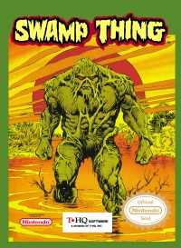 NES - Swamp Thing Box Art Front