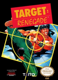 NES - Target Renegade Box Art Front