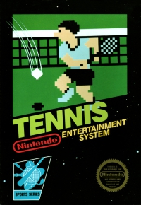 NES - Tennis Box Art Front