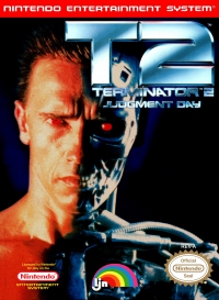 NES - Terminator 2 Judgment Day Box Art Front