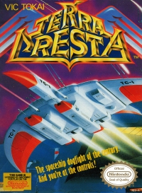NES - Terra Cresta Box Art Front