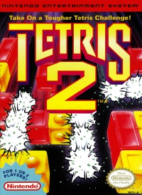 NES - Tetris 2 Box Art Front