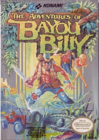 NES - The Adventures of Bayou Billy Box Art Front