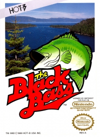 NES - The Black Bass Box Art Front