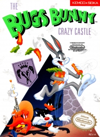 NES - The Bugs Bunny Crazy Castle Box Art Front