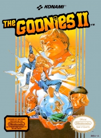 NES - The Goonies II Box Art Front