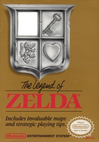 NES - The Legend of Zelda Box Art Front