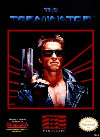 NES - The Terminator Box Art Front