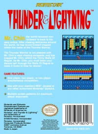 thunder and lightning nes