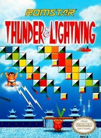 NES - Thunder and Lightning Box Art Front