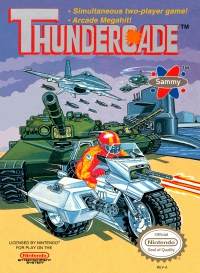 NES - Thundercade Box Art Front