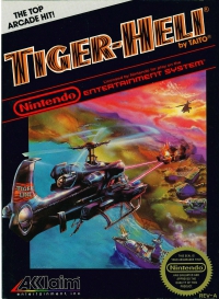 NES - Tiger Heli Box Art Front