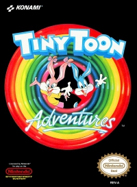 NES - Tiny Toon Adventures Box Art Front