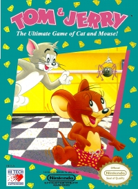 NES - Tom and Jerry Box Art Front