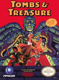 NES - Tombs and Treasure Box Art Front