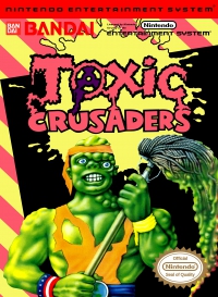 NES - Toxic Crusaders Box Art Front