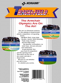 NES - Track and Field Box Art Back
