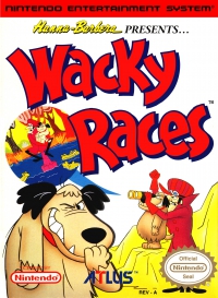 NES - Wacky Races Box Art Front
