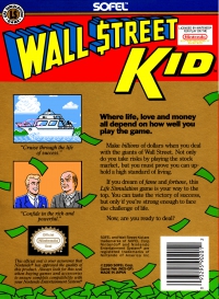 NES - Wall Street Kid Box Art Back