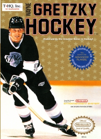 NES - Wayne Gretzky Hockey Box Art Front