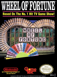 NES - Wheel of Fortune Box Art Front