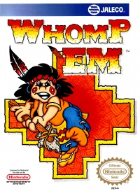 NES - Whomp 'Em Box Art Front