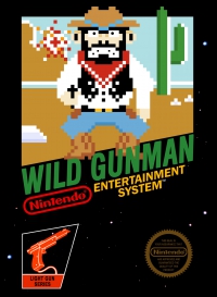 NES - Wild Gunman Box Art Front