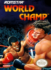 NES - World Champ Box Art Front