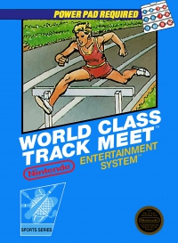 NES - World Class Track Meet Box Art Front