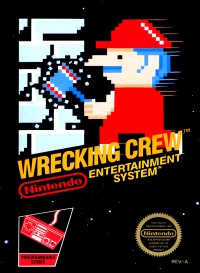 NES - Wrecking Crew Box Art Front