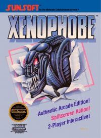 NES - Xenophobe Box Art Front