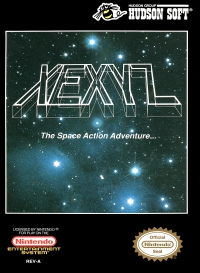 NES - Xexyz Box Art Front