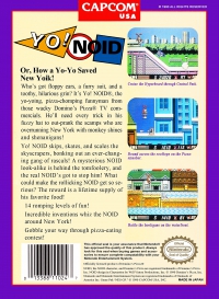 NES - Yo Noid Box Art Back