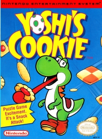 NES - Yoshi's Cookie Box Art Front