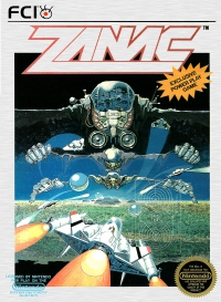 NES - Zanac Box Art Front