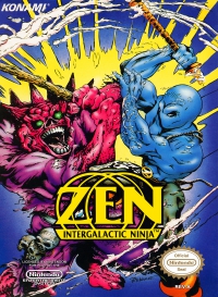 NES - Zen the Intergalactic Ninja Box Art Front