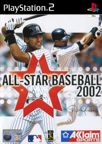 PS2 - All Star Baseball 2002 Box Art Front