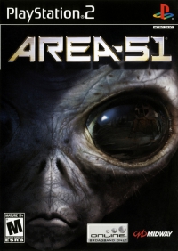 PS2 - Area 51 Box Art Front