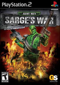 PS2 - Army Men Sarge's War Box Art Front