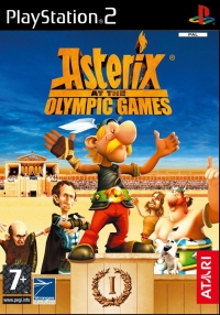 PS2 - Asterix at the Olympic Games Box Art Front