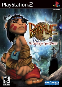 PS2 - Brave  the search for spirit dancer Box Art Front