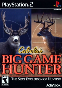 PS2 - Cabela's Big Game Hunter Box Art Front