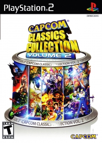 PS2 - Capcom Classics Collection Volume 2 Box Art Front