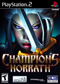 PS2 - Champions of Norrath Box Art Front