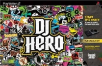 PS2 - DJ Hero Box Art Front